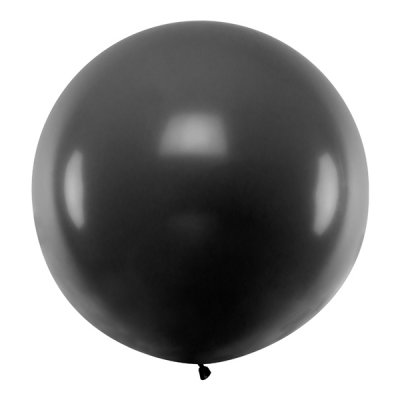 Jtteballong - Svart