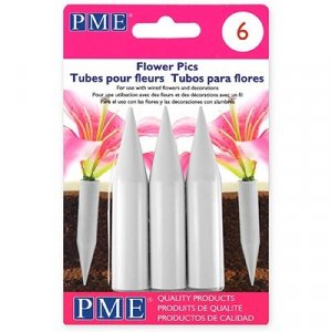 Cake Picks för riktiga blommor - Stora - 6-pack - PME Cake Picks för riktiga blommor - Stora - 6-pack - PME