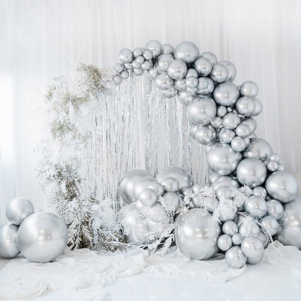Chromeballong - 60cm - Silver Chromeballong - 60cm - Silver