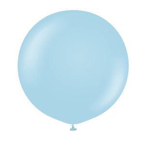 Ballonger enf�rgade - Premium 60 cm - Macaron Blue - 2-pack