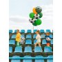 Folieballong fotboll - Mix