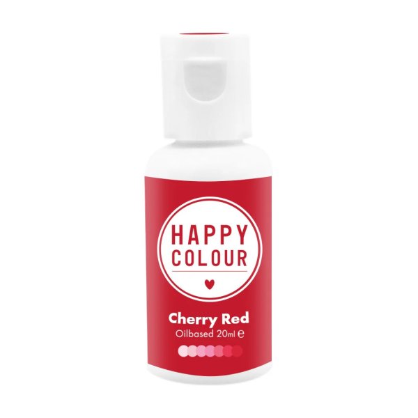 Happy Colour - Flytande oljebaserad f�rg - R�d - 20 ml