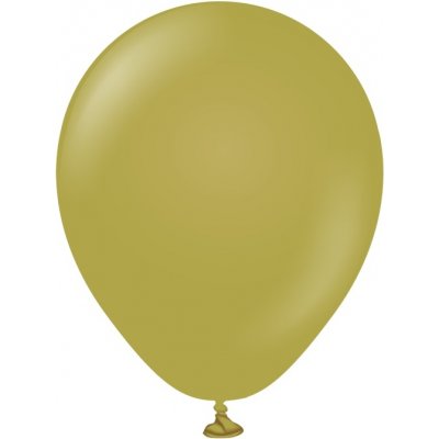 Miniballonger enfrgade - Premium 13 cm - Olive