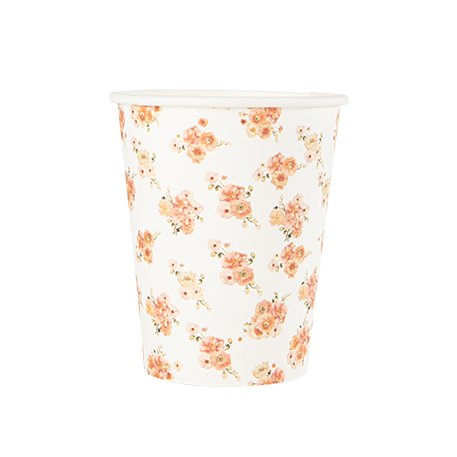 Pappmuggar - Rosa - 8-pack