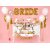 Ballonger - Bride to be - Clear/Guld - 6-pack