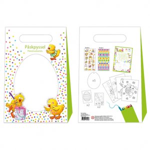 Pysselkit - Papper/Kritor/Stickers