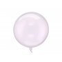 Rund ballong - Transparent Lila - 40 cm