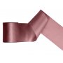 Satinband - Dark Rusty Rose - (Bredd: 100 mm) - 25 meter