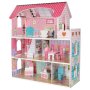 Docksk�p i tr� 70 cm Rosa med LED-belysning - Sj�lvmontering