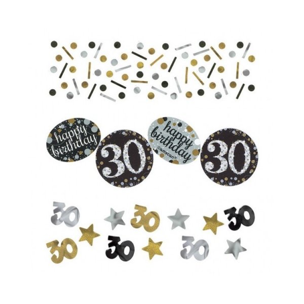 Konfetti 30 �r Mix