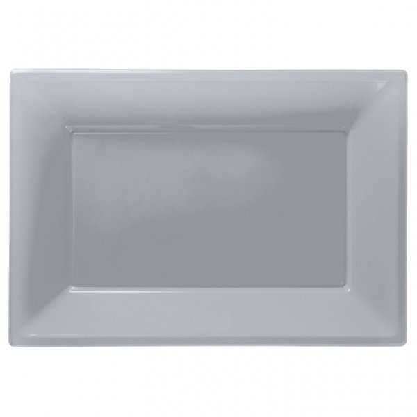Serveringsfat - Silver - 3-pack