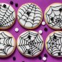 Strsselmix - Svart/Vit - Halloween - Spindlar - PME - 25 g