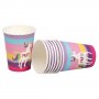 Pappmuggar - Unicorn - 8-pack