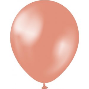Ballonger enfrgade - Premium 30 cm - Metallic Rose Gold