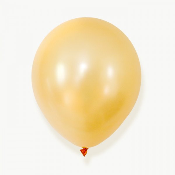 Ballonger - Metallic - Guld - 10 st
