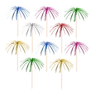 Drinkpinnar - Mix - 22 cm - 10 st