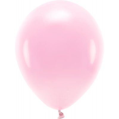 Enfrgade ballonger - Eco 30 cm - Ljusrosa - 10-pack