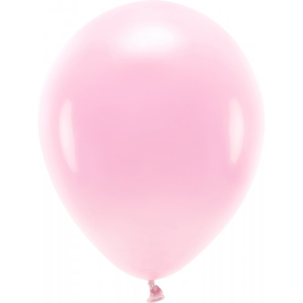 Enf�rgade ballonger - Eco 30 cm - Ljusrosa - 10-pack