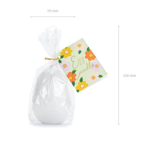 Ljus - gg - 10 cm - Vitt