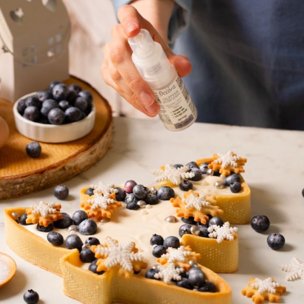 Ätbar glitterspray - Decora - Silver - 10 g Ätbar glitterspray - Decora - Silver - 10 g