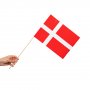 Pappersflaggor Danmark - 10-pack