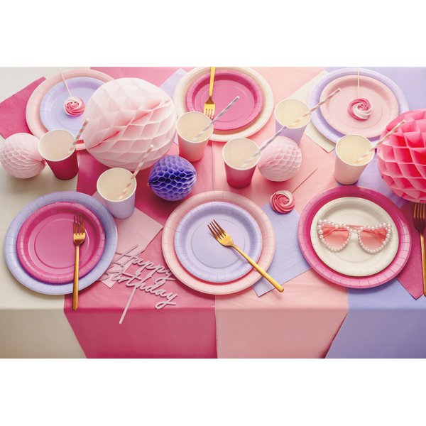 Pappmugg - M�rkrosa - 250ml