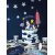 Cake toppers - Space Party - 7-pack