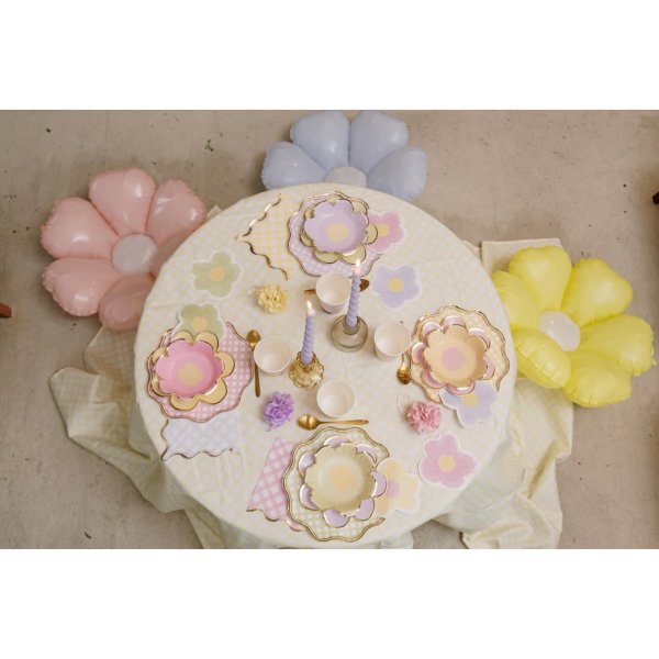 Ballonger - Blommor - 3-pack