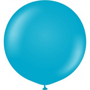 Ballonger enfrgade - Premium 90 cm - Blue Glass - 2-pack