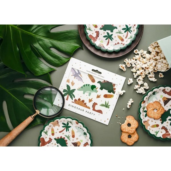 Papptallrikar - Dinosaurie - 6-pack Papptallrikar - Dinosaurie - 6-pack