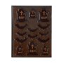 Chokladdekoration gravsten Halloween - 12-pack