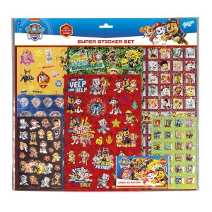 Klisterm�rken - Paw Patrol - Super sticker set