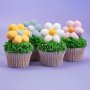 Marshmellowsdekorationer - Blommor - 12 st Marshmellowsdekorationer - Blommor - 12 st