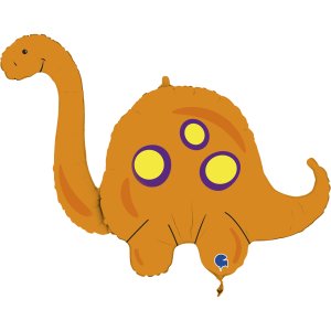 Folieballong - Brontosaurus - Shape - 89 cm