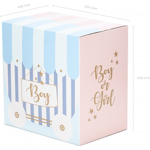 Ballonglåda - Boy or Girl Ballonglåda - Boy or Girl