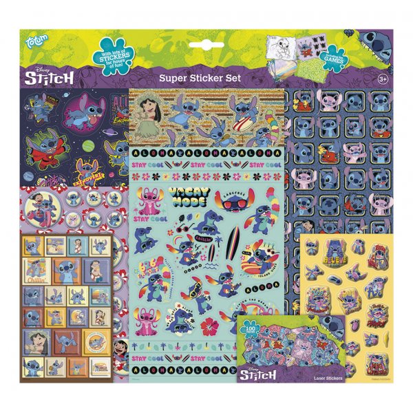 Klisterm�rken - Disney Stitch - Super set
