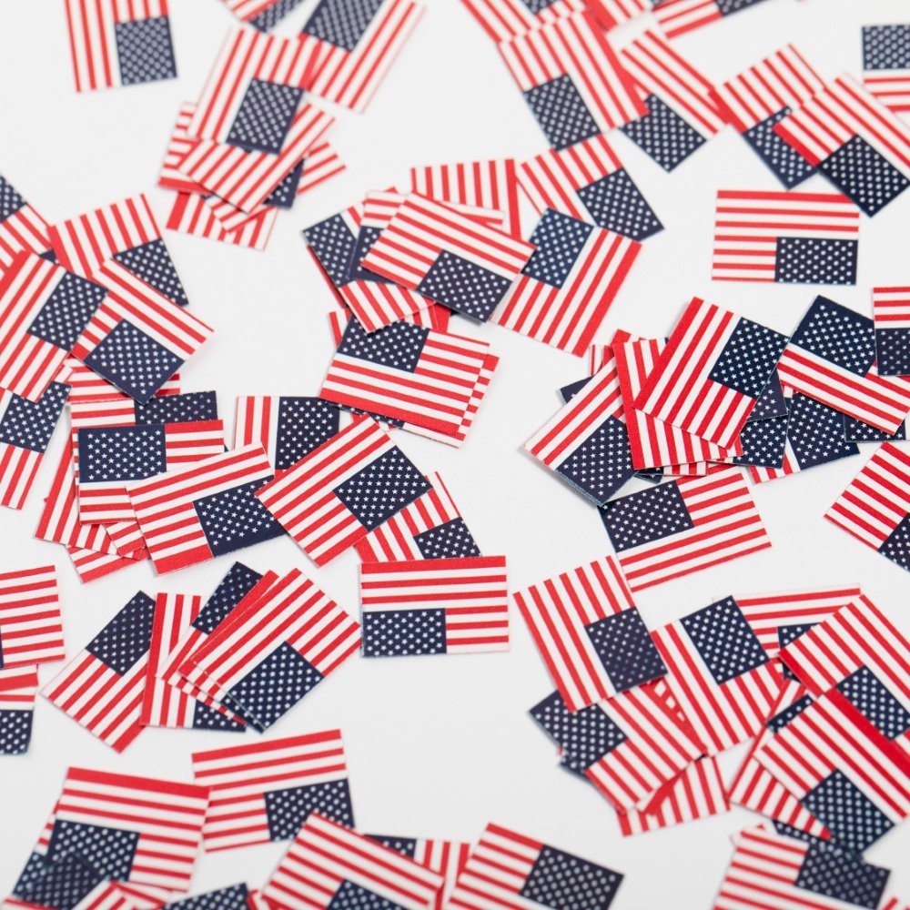 Bordskonfetti – USA – 150-pack – Konfetti, Smådekorationer