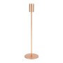 Ljusstake - Ros�guld - �7,8 x 29 cm