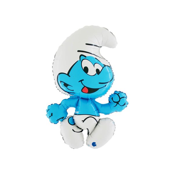 Folieballong - Smurfarna - Smurf - Shape - 81 cm