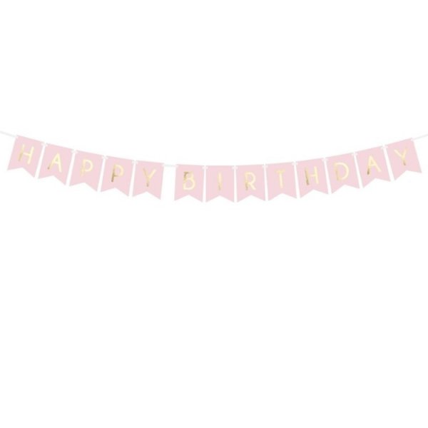 Vimpelgirlang Rosa HB