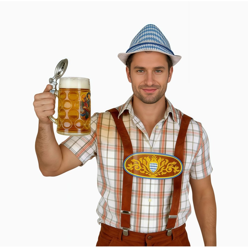 Hängslen - Oktoberfest - Klassisk stil - Utklädnad till oktoberfest, Oktoberfest