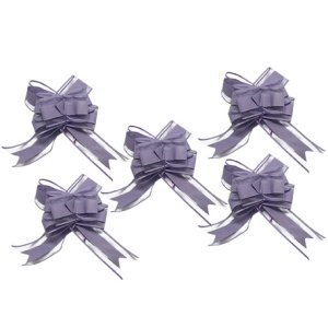 Dekorationsrosetter - Lila - 5-pack