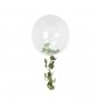 J�tteballong med gr�na blad