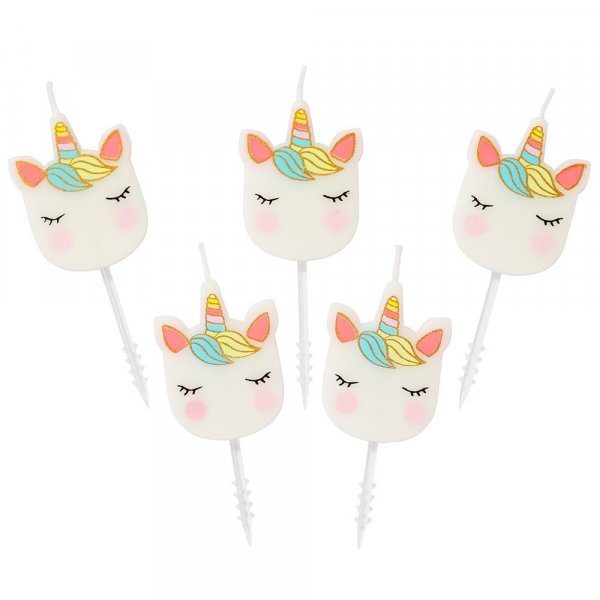 Trtljus - Unicorn face - 5-pack