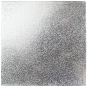 Trtbricka - Kvadrat - Silver - 30,5 cm