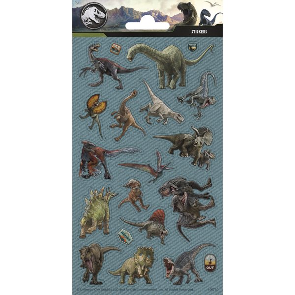 Stickers - Jurassic World Stickers - Jurassic World