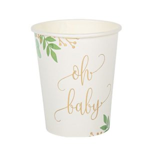 Pappmuggar - Baby Shower - 8-pack