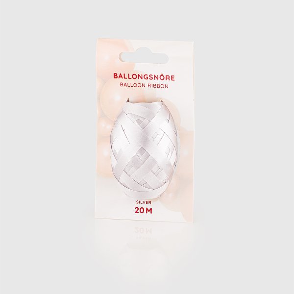 Ballongsn�re - 20 m - Silver