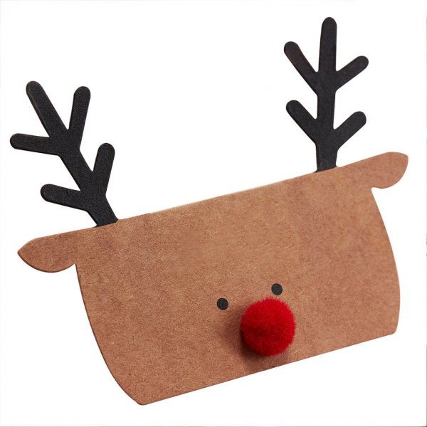 Placeringskort - Rudolf - Silly Santa - 10-pack Placeringskort - Rudolf - Silly Santa - 10-pack