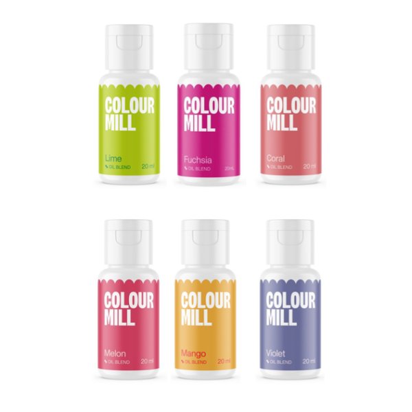 Colour Mill Tropical - Paket - 6 x 20 ml